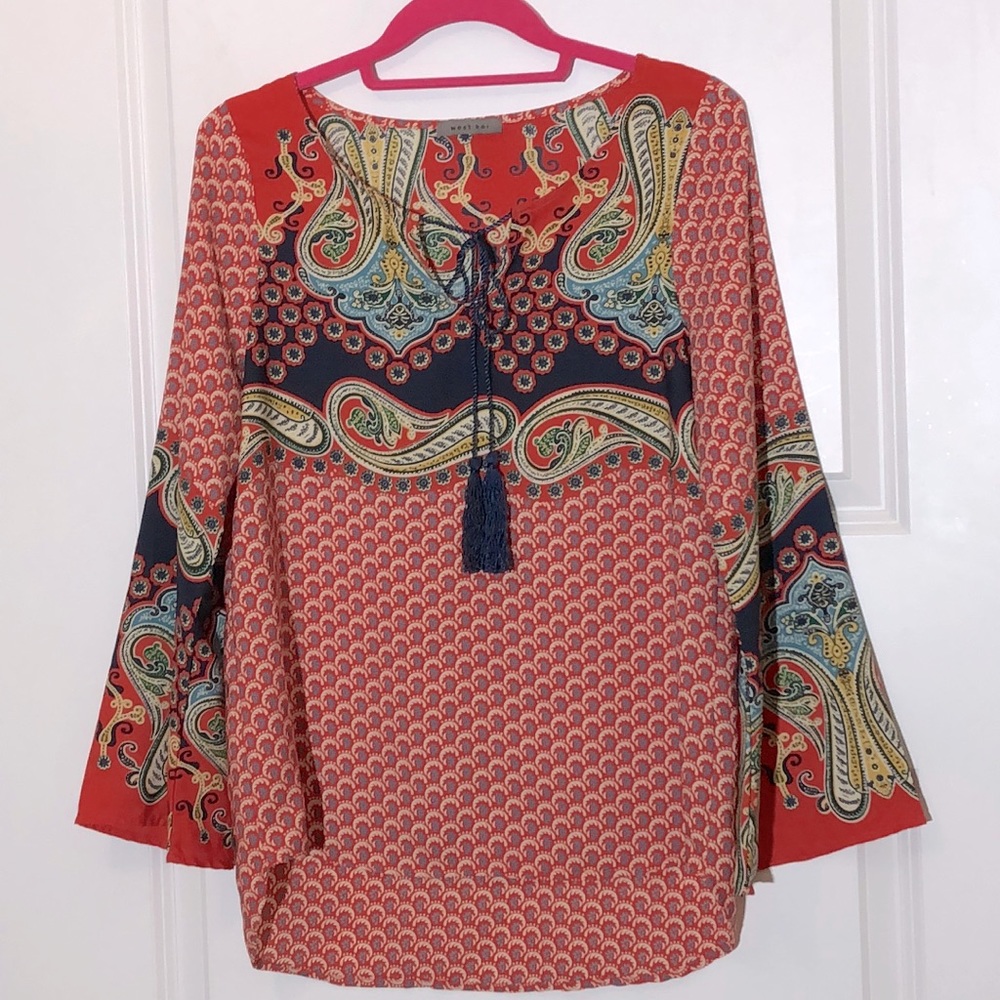 West Kei Vibrant Printed Tunic Small